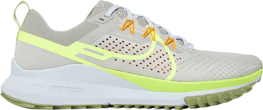  Nike React Pegasus Trail 4 Cobblestone Volt