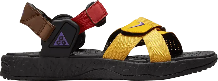 Nike ACG Air Deschutz+ Brown Red Yellow