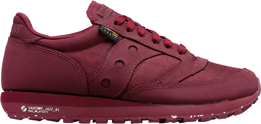  Saucony Jazz 81 Utilitarian Cordura Burgundy