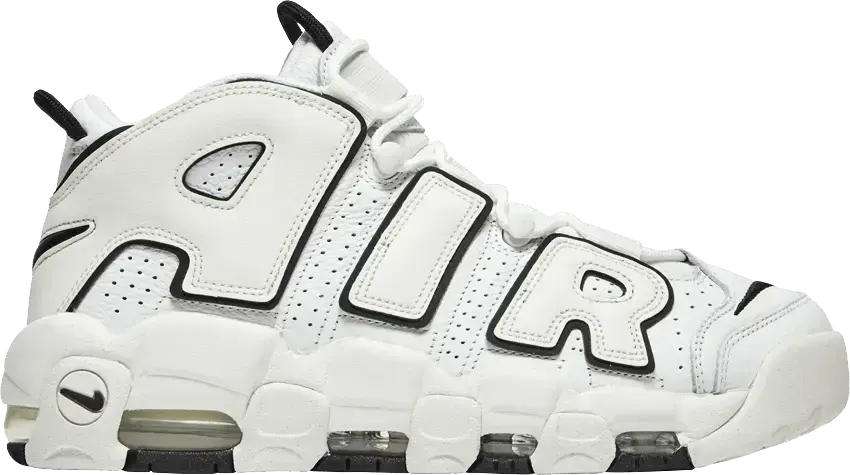  Nike Air More Uptempo Summit White Black Sail (Women&#039;s)