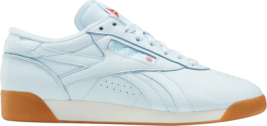  Reebok Wmns Freestyle Low &#039;40th Anniversary - Glass Blue Gum&#039;