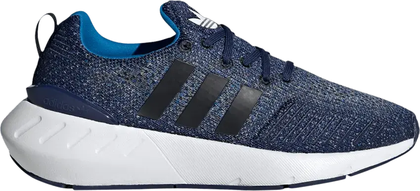  Adidas Swift Run 22 J &#039;Dark Blue Black&#039;