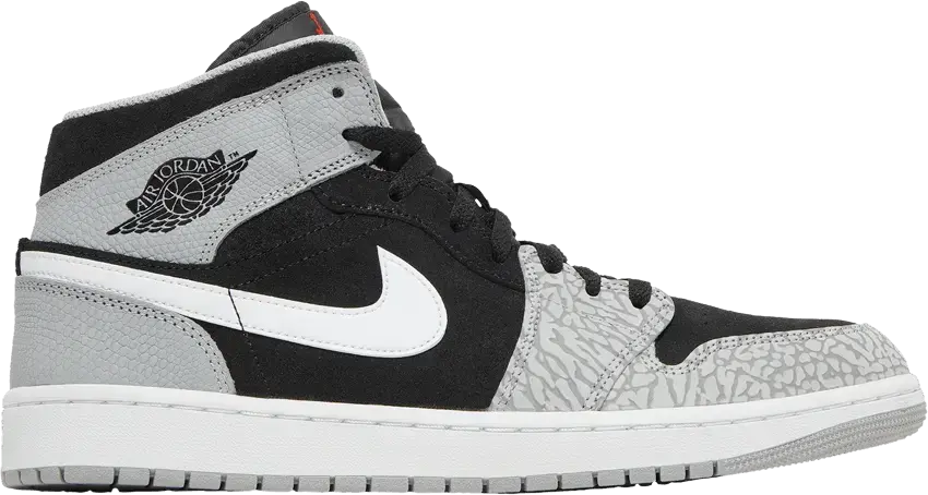  Jordan 1 Mid SE Elephant Print