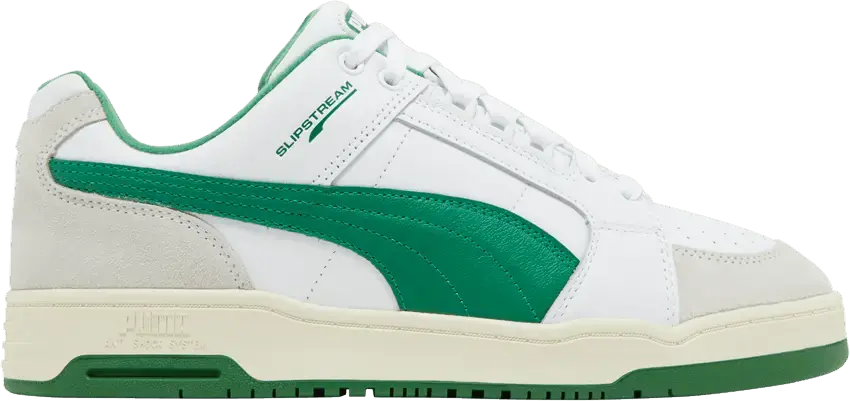  Puma Slipstream Low Retro White Amazon Green