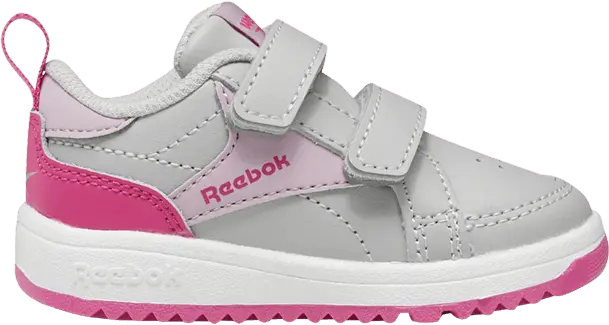 Reebok Weebok Clasp Low Toddler &#039;Grey Proud Pink&#039;