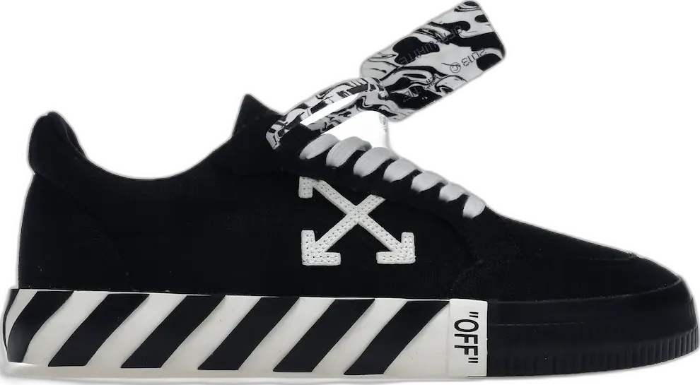  Off-White OFF-WHITE Vulc Low Black White Arrow SS21