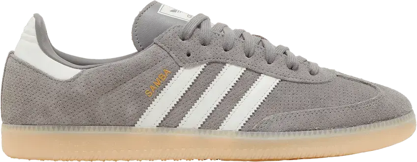  Adidas Samba OG &#039;Grey Bliss Orange&#039;