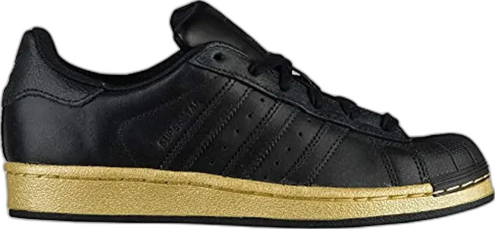  Adidas adidas Superstar Black Gold (Youth)