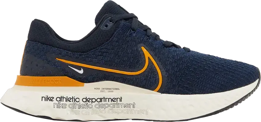  Nike React Infinity Run Flyknit 3 Premium Dark Obsidian