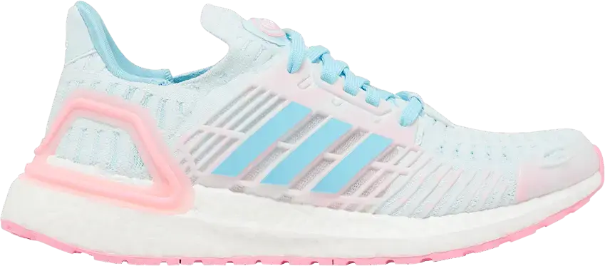  Adidas Wmns UltraBoost DNA Climacool &#039;Almost Blue Beam Pink&#039;