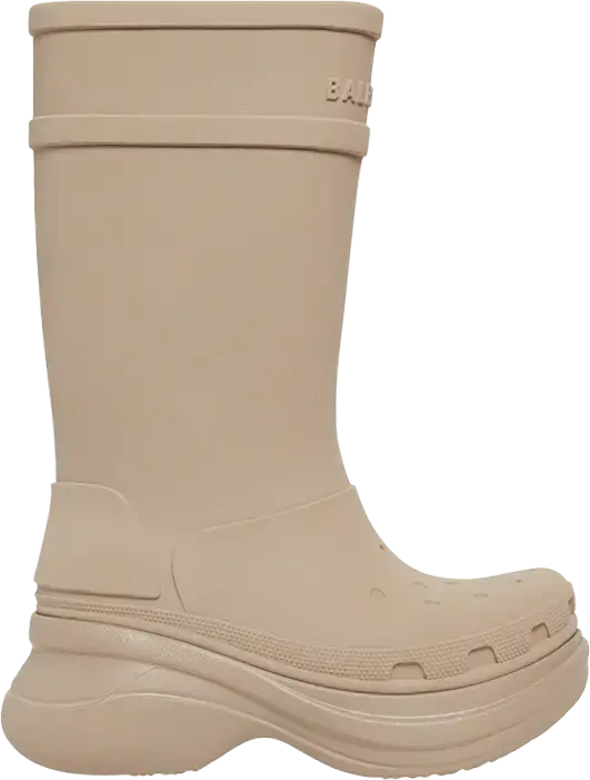  Crocs x Balenciaga Wmns Clog Boot 2.0 &#039;Beige&#039;