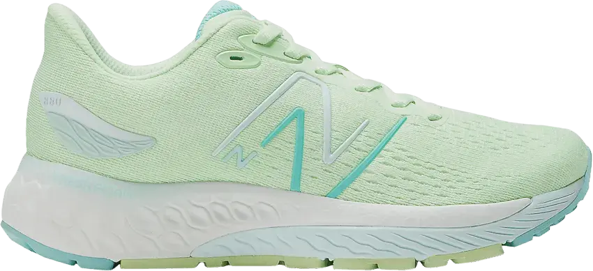  New Balance Wmns Fresh Foam X 880v12 2E Wide &#039;Vibrant Spring Glo&#039;