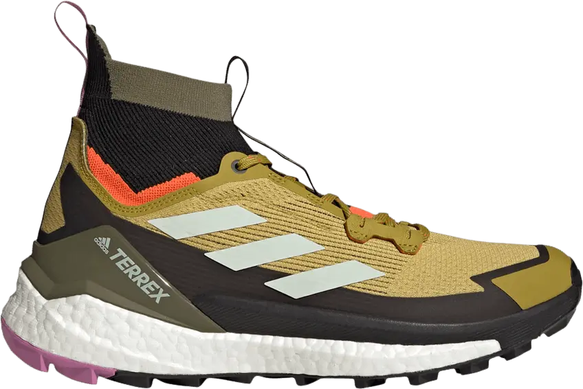  Adidas Terrex Free Hiker 2 &#039;Pulse Olive Impact Orange&#039;