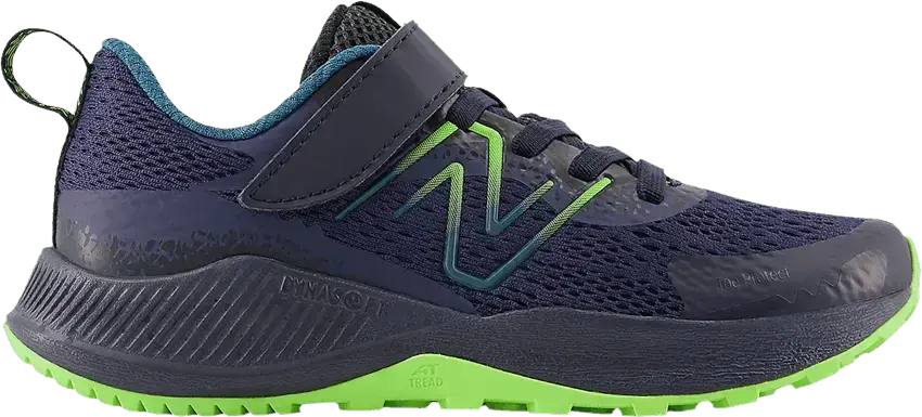  New Balance DynaSoft Nitrel v5 Bungee Lace Little Kid &#039;Natural Indigo Pixel Green&#039;