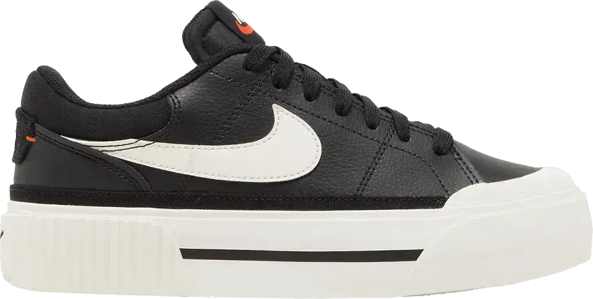  Nike Court Legacy Lift Black Sail (Women&#039;s)