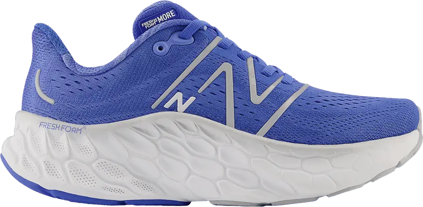  New Balance Wmns Fresh Foam X More v4 2E Wide &#039;Bright Lapis Cobalt&#039;