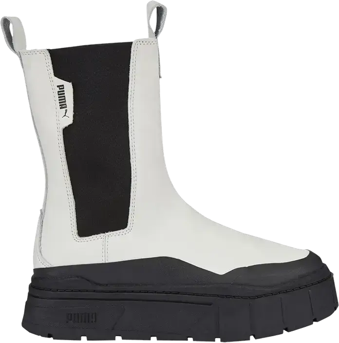  Puma Wmns Mayze Stack Chelsea Boot &#039;Vaporous Grey Black&#039;