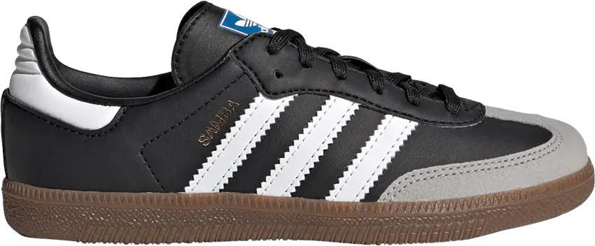  Adidas Samba OG J &#039;Black White Gum&#039;