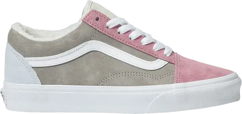  Vans Old Skool &#039;Sherpa - Pink Grey&#039;