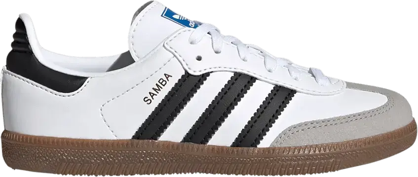 Adidas Samba OG J &#039;White Black Gum&#039;