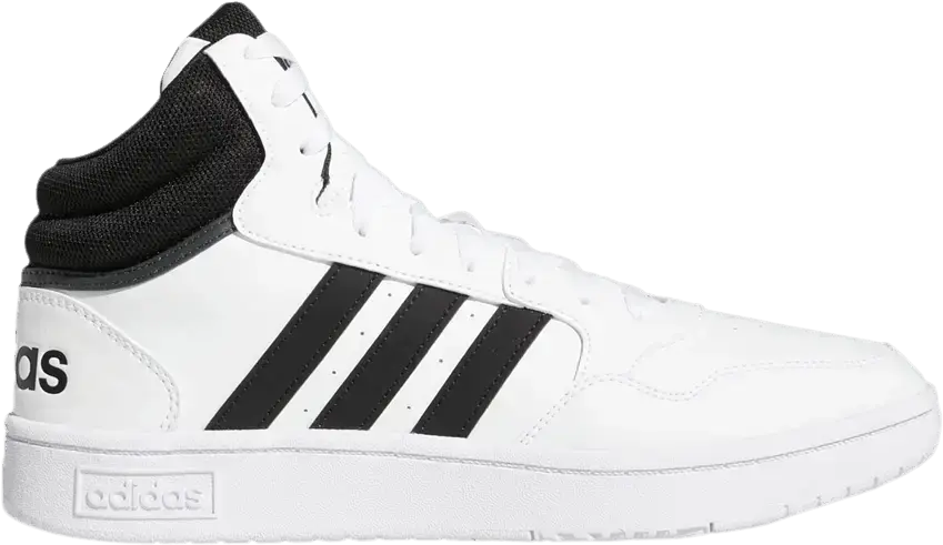  Adidas Hoops 3.0 Mid &#039;Black White&#039;