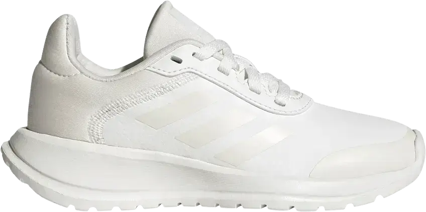 Adidas Tensaur Run Big Kid &#039;Triple White&#039;