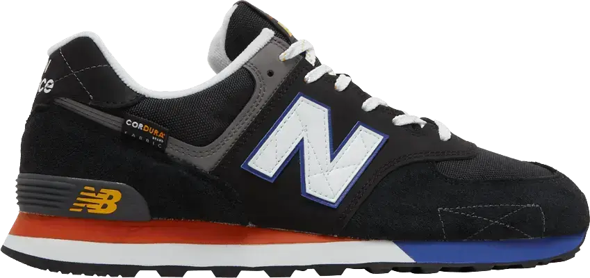  New Balance 574v2 Cordura Black Poppy