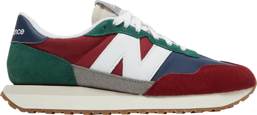  New Balance 237 Red Green Navy