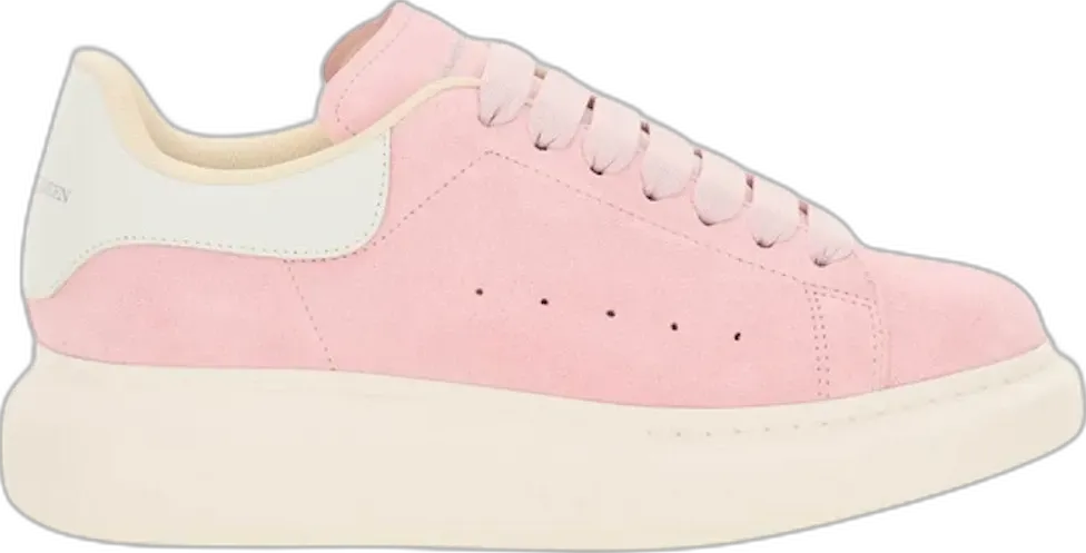  Alexander Mcqueen Alexander McQueen Oversized Pink Suede (Women&#039;s)