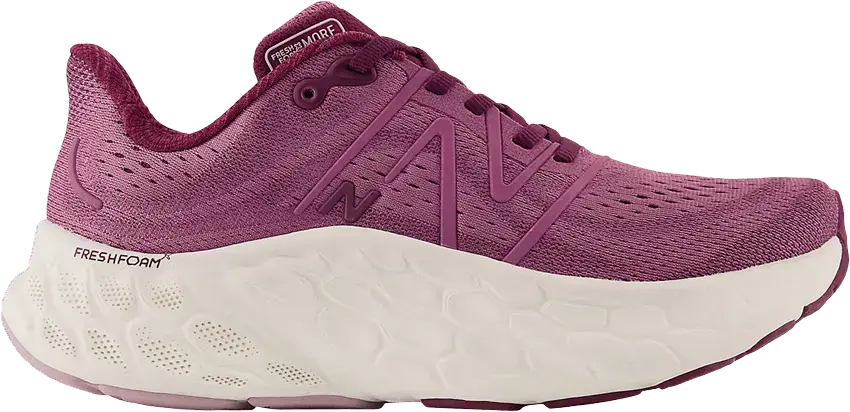  New Balance Wmns Fresh Foam X More v4 Wide &#039;Raisin Dark Ember&#039;