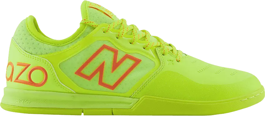  New Balance Audazo v5+ Pro IN 2E Wide &#039;Hi-Lite Blaze Orange&#039;