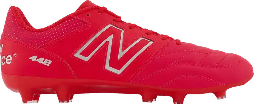 New Balance 442v2 Team FG 2E Wide &#039;Red White&#039;