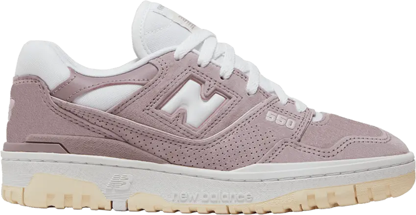  New Balance 550 Lilac Chalk Suede (Women&#039;s)