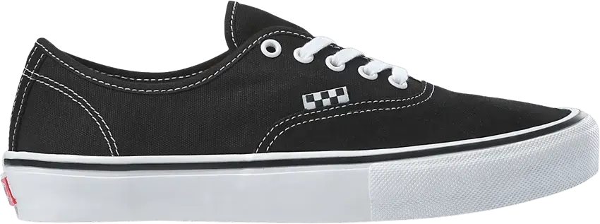  Vans Skate Authentic &#039;Black White&#039;
