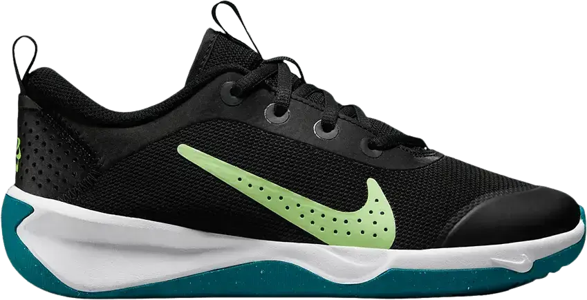  Nike Omni Multi-Court GS &#039;Black Bright Spruce&#039;