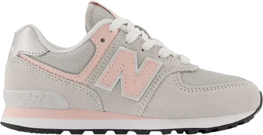  New Balance 574 Little Kid Wide &#039;Core Pack - Rain Cloud Pink Haze&#039;