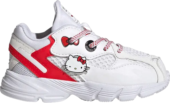  Adidas Hello Kitty x Astir I &#039;White Vivid Red&#039;