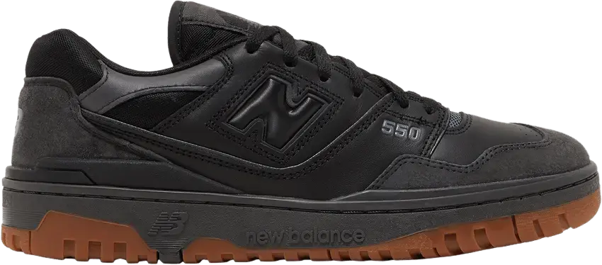  New Balance 550 Black Gum White