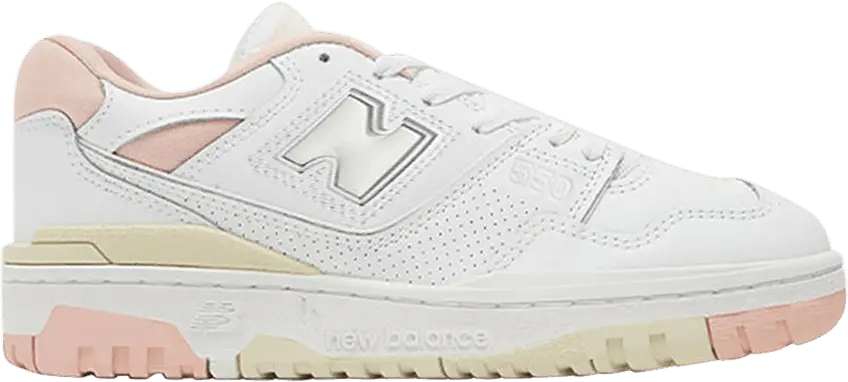  New Balance 550 White Pink Cream (Women&#039;s)