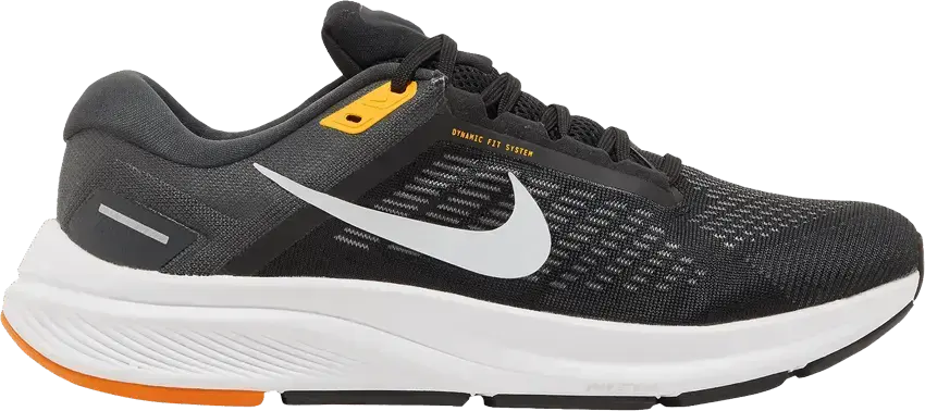  Nike Air Zoom Structure 24 Black Kumquat