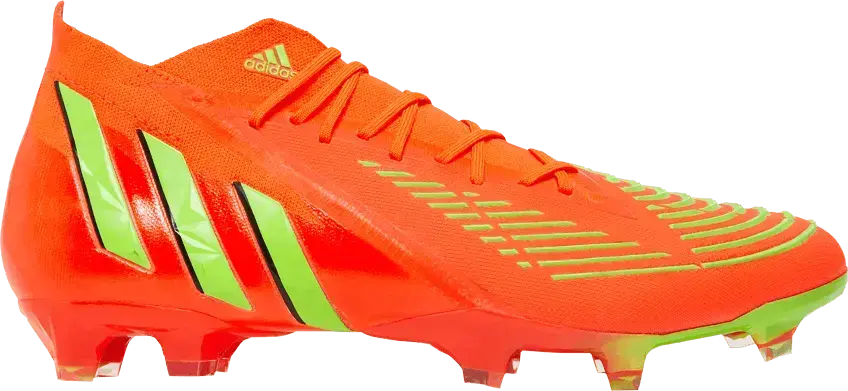  Adidas adidas Predator Edge.1 FG Solar Red Team Solar Green