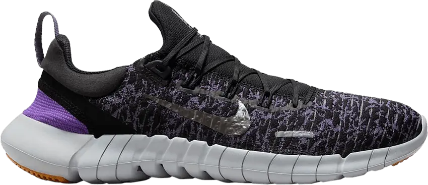  Nike Free Run 5.0 Black Canyon Purple
