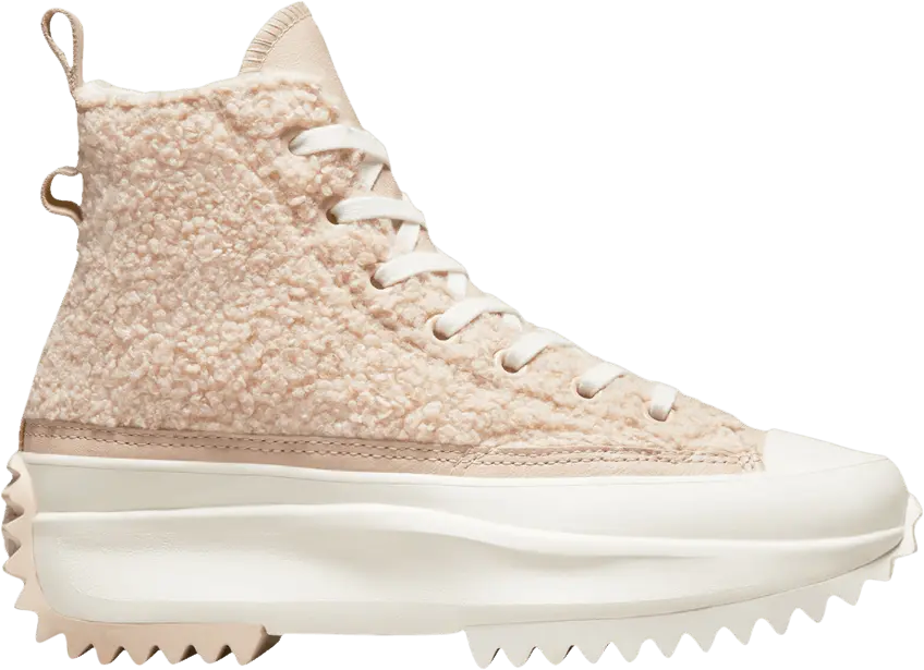  Converse Run Star Hike Hi Platform Sherpa Farro