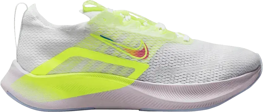  Nike Zoom Fly 4 White Volt (Women&#039;s)