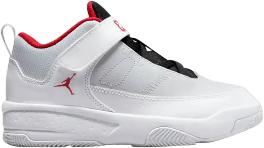  Jordan Max Aura 3 White Fire Red (PS)