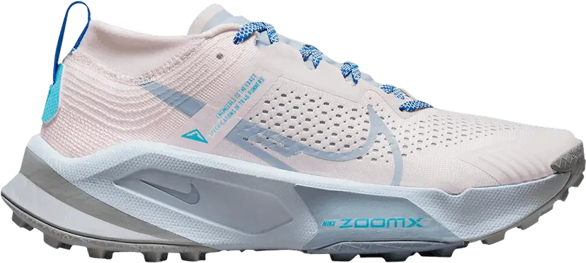  Nike ZoomX Zegama Trail Pearl Pink Coconut Milk Baltic Blue Blue Whisper (Women&#039;s)