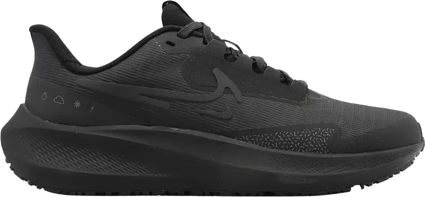  Nike Wmns Air Zoom Pegasus 39 Shield &#039;Triple Black&#039;