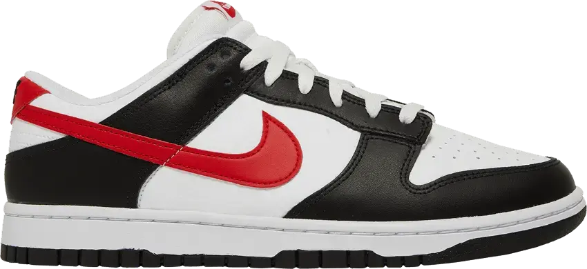  Nike Dunk Low Retro Red Swoosh Panda