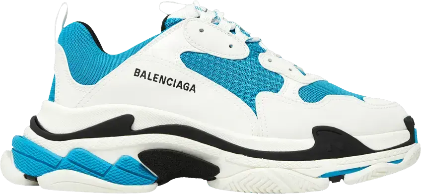  Balenciaga Triple S Sneaker &#039;White Carib Blue