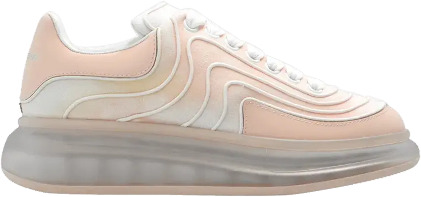  Alexander Mcqueen Alexander McQueen Wmns Oversized Sneaker &#039;Waves - Rose&#039;